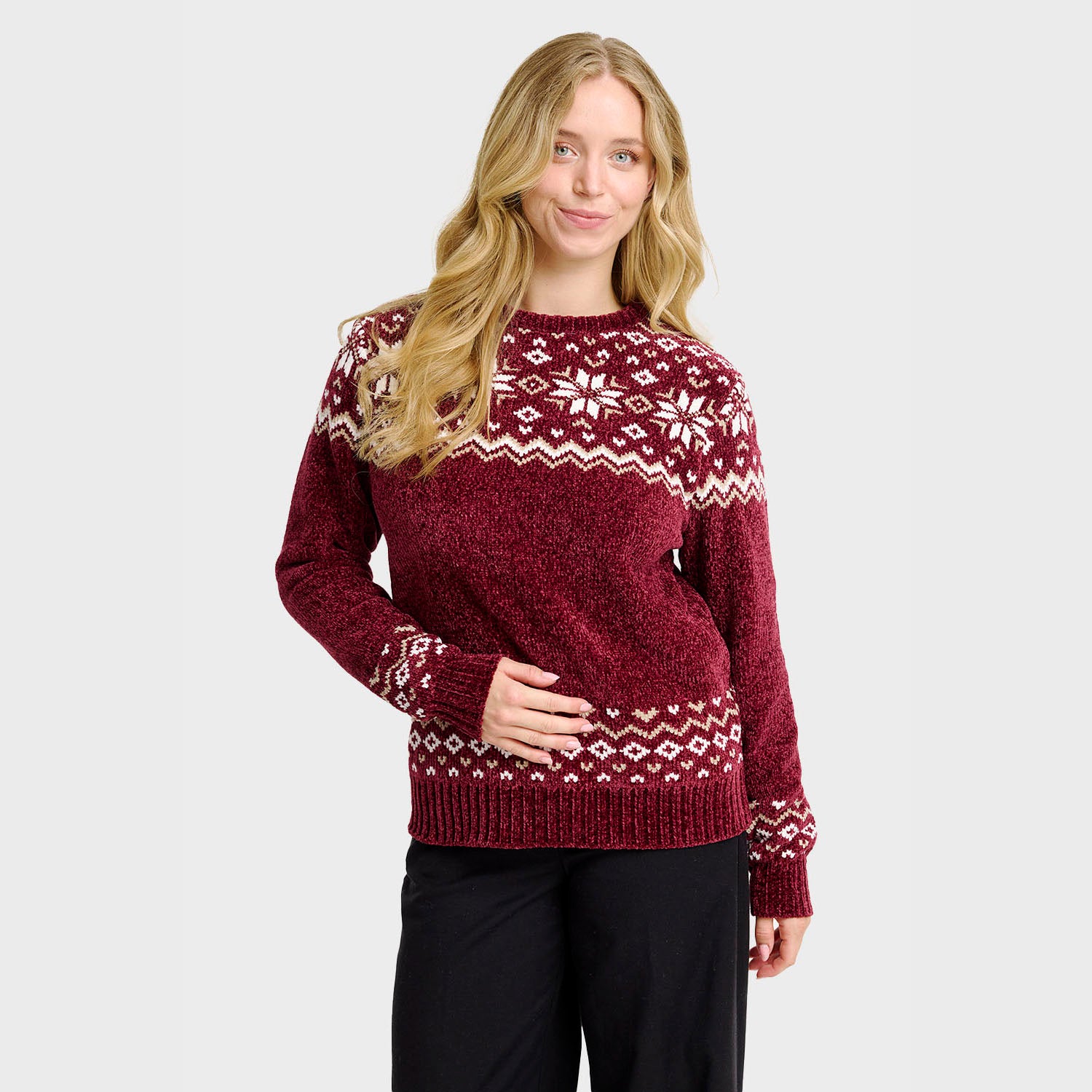 Den nordiske julesweater - Dame